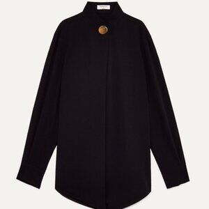 Aritzia Babaton Howie Blouse NWT | Size: Large | Color: Black